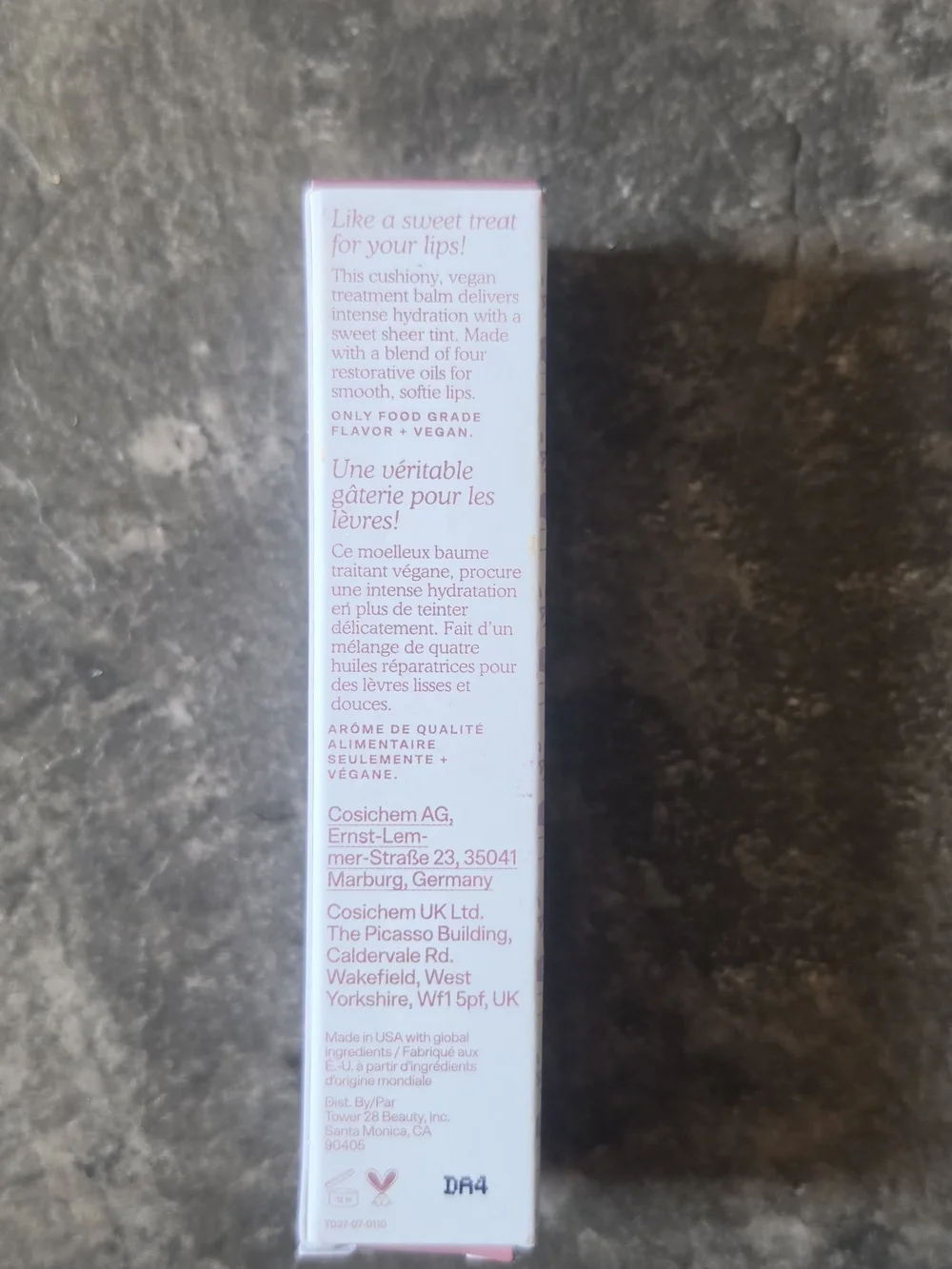Tower 28 LipSoftie Tinted Lip Balm Treatment - Sugar Plum 0.38fl Oz BNIB